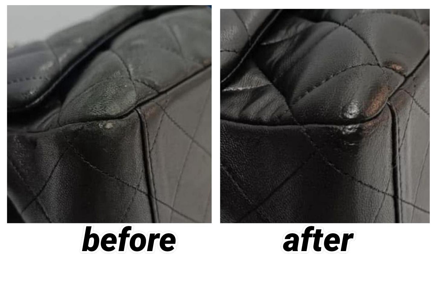 Louis Vuitton Bag Before Cleaning